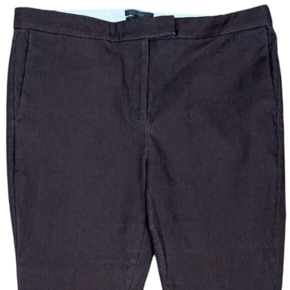 Women's J. CREW | Brown Ryder Ankle Pants/Trousers- Size 12 - Picture 3 of 11